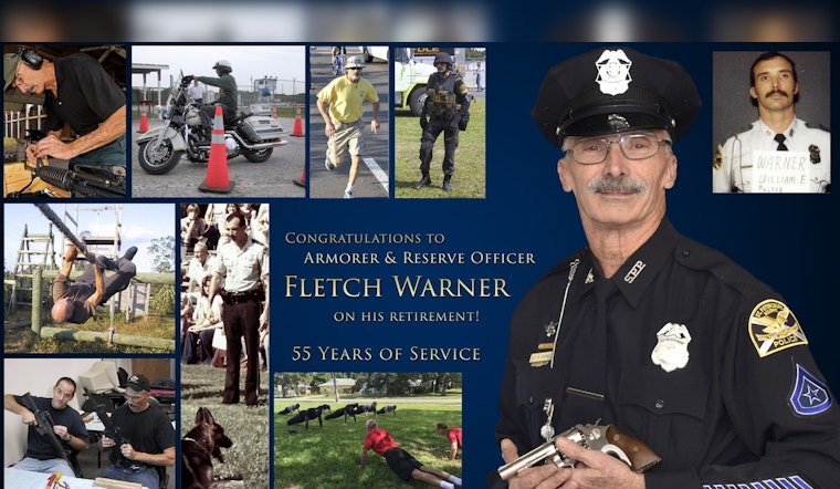 St. Petersburg Salutes Reserve Officer William 'Fletch' Warner on His Remarkable 55-Year Law Enforcement Career
