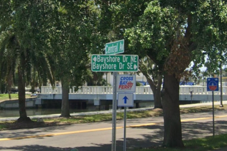 St. Petersburg Woman Charged with DUI After Vehicle Plunges into Bay at Central Ave and Bayshore Dr NE