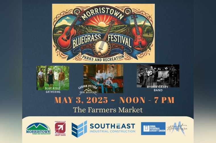 Strumming on the Green, Morristown's 3rd Annual Bluegrass Festival Set for May 3 with Headliners Carson Peters and Iron Mountain