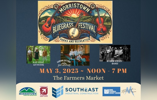 Strumming on the Green, Morristown's 3rd Annual Bluegrass Festival Set for May 3 with Headliners Carson Peters and Iron Mountain
