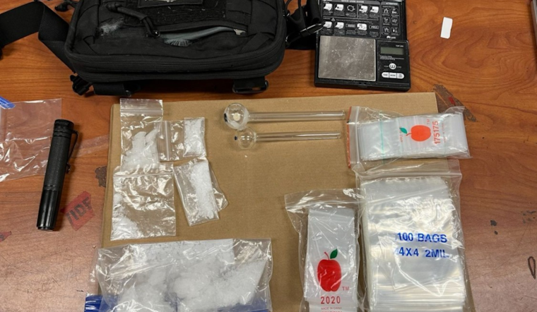Sunnyvale Man Arrested in San Mateo for Suspected Drug Possession and Driving on Suspended License