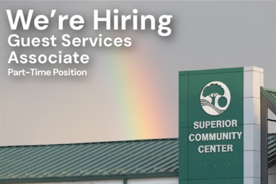 Superior, CO Seeks Friendly Guest Services Associate for Community Center with Flexible Hours