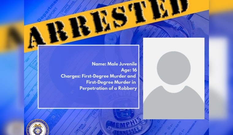 Suspected Teen Charged with First-Degree Murder after Fatal Shooting in Memphis