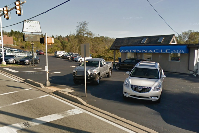 SUV Crashes into Hempfield Township Car Dealership, No Serious Injuries Reported