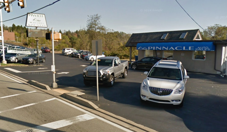 SUV Crashes into Hempfield Township Car Dealership, No Serious Injuries Reported
