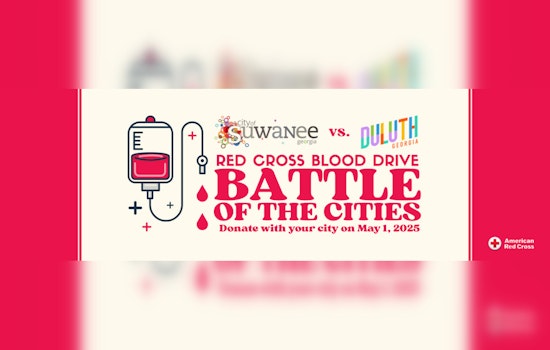 Suwanee and Duluth Spar in Friendly "Battle of the Cities" Blood Drive Challenge for a Good Cause