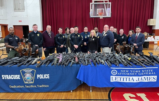 Syracuse Gun Buyback Event Nets 638 Firearms, Attorney General Letitia James Highlights Initiative's Impact on Gun Violence