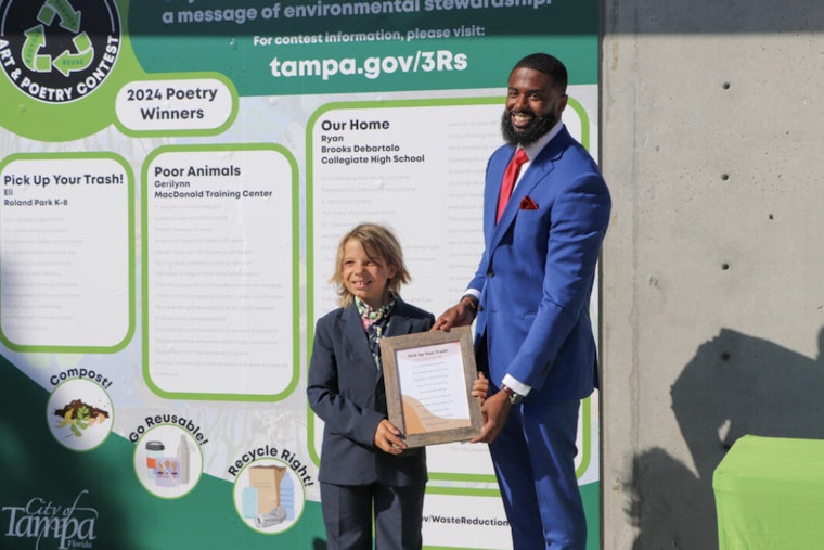 Tampa Celebrates 20 Years of Fostering Environmental Stewardship in Youth with 3R's Art & Poetry Contest