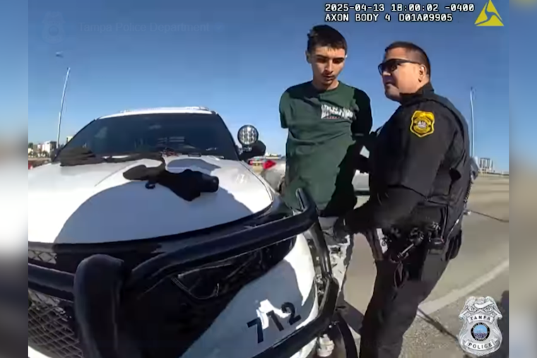 Tampa Police Arrest Four for Reckless Biking in Downtown Area; One Suspect Found with Firearm