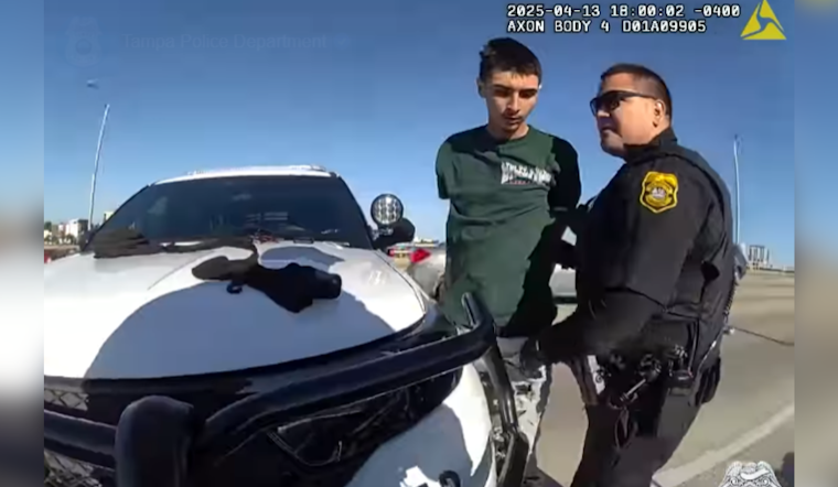 Tampa Police Arrest Four for Reckless Biking in Downtown Area; One Suspect Found with Firearm