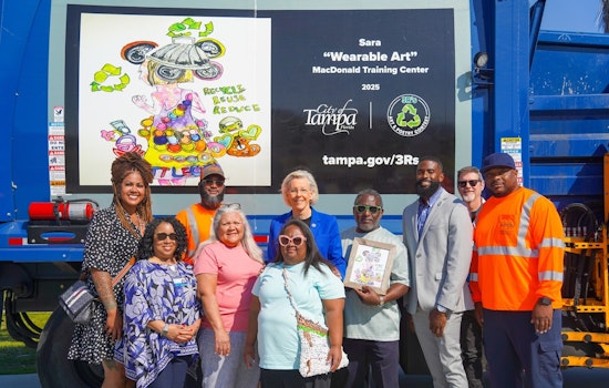 Tampa Showcases Student Creativity on Solid Waste Trucks and Riverfront Park in 2025 3R's Art & Poetry Contest