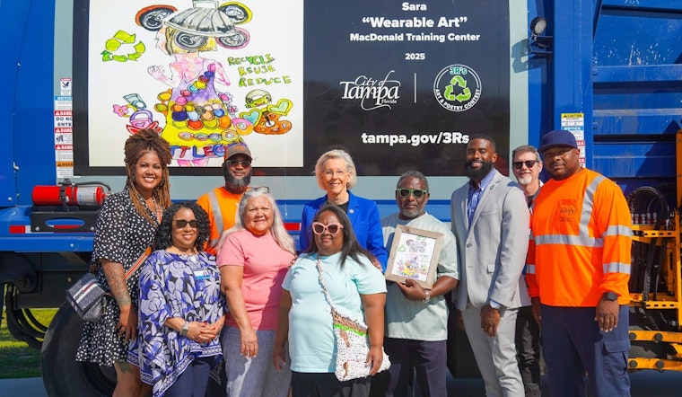 Tampa Showcases Student Creativity on Solid Waste Trucks and Riverfront Park in 2025 3R's Art & Poetry Contest