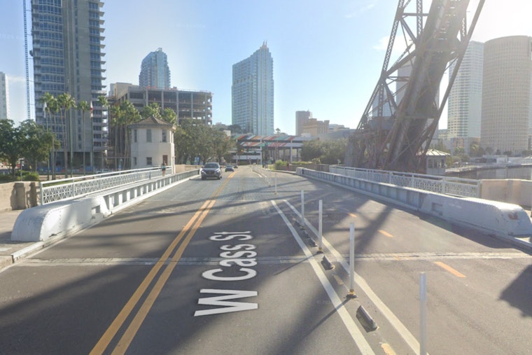 Teen Hospitalized After Being Struck by Car on Tampa's Cass Street Bridge, Investigation Underway