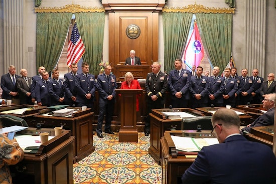 Tennessee Air National Guard Airmen Honored by State Senate for Exceptional Bravery in Middle East Mission