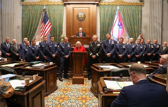 Tennessee Air National Guard Airmen Honored by State Senate for Exceptional Bravery in Middle East Mission