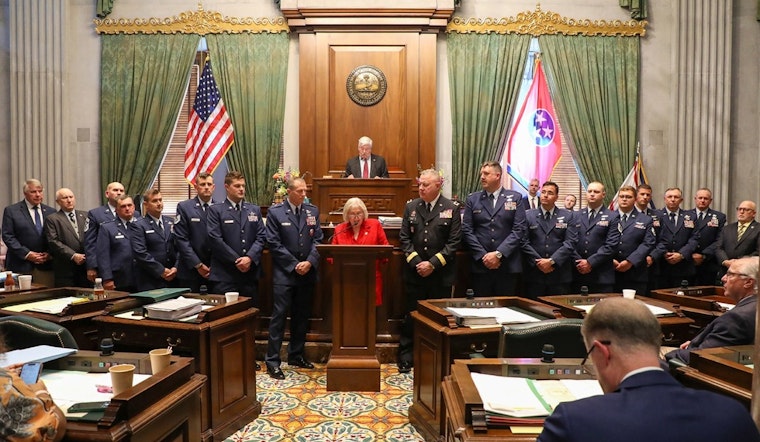 Tennessee Air National Guard Airmen Honored by State Senate for Exceptional Bravery in Middle East Mission