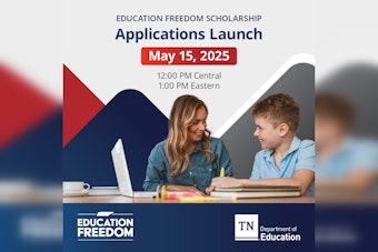 Tennessee Department of Education Announces May 15 Launch of Education Freedom Scholarship Program Applications