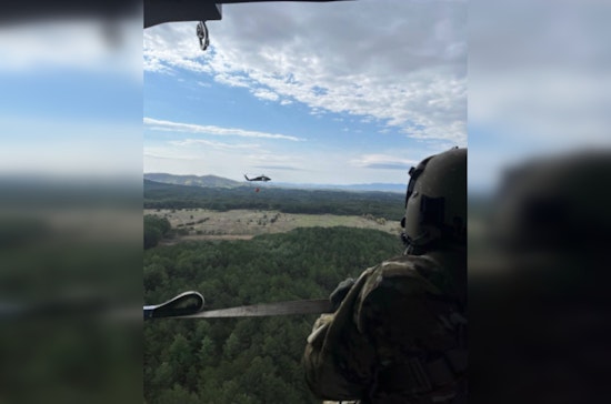 Tennessee National Guard Deployed to Combat Polk County Wildfire Near Turtletown