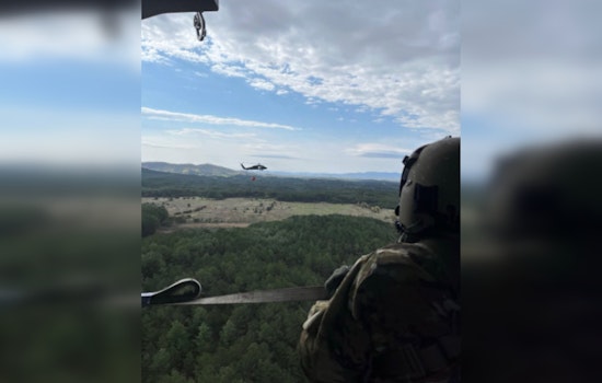 Tennessee National Guard Deployed to Combat Polk County Wildfire Near Turtletown