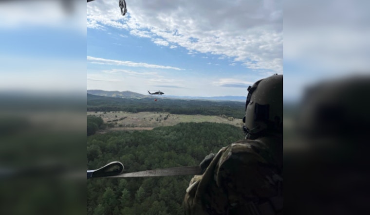Tennessee National Guard Deployed to Combat Polk County Wildfire Near Turtletown