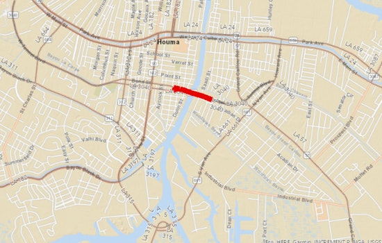 Terrebonne Parish Alert: Scheduled Road Closures on LA 3040 for Essential Roadworks