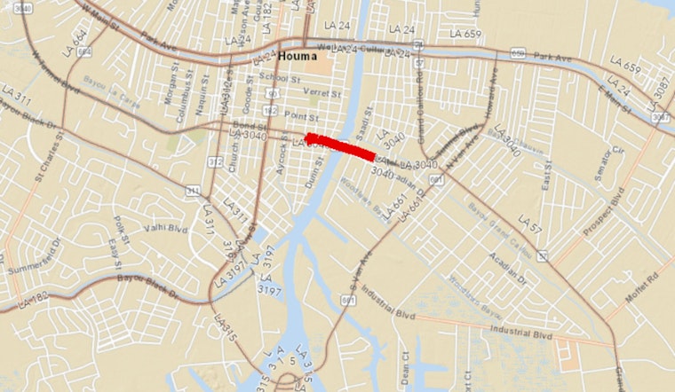 Terrebonne Parish Alert: Scheduled Road Closures on LA 3040 for Essential Roadworks