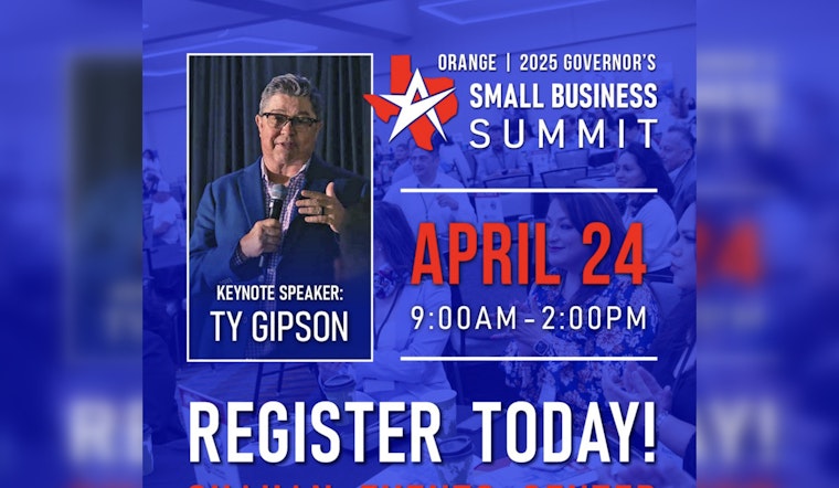 Texas Governor Abbott to Host Small Business Summit in Orange, Aiming to Strengthen Local Economy
