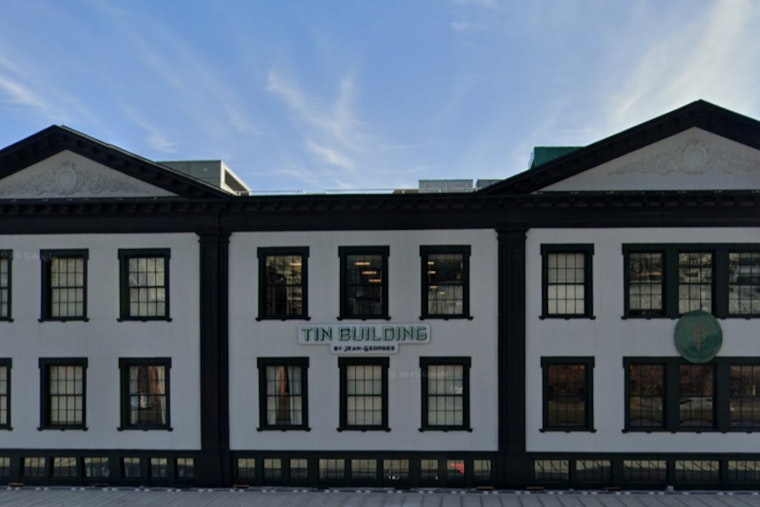 Tin Building by Jean-Georges Scales Back Amid Financial Strain, While T. Café Blossoms with Spring Pastries in NYC