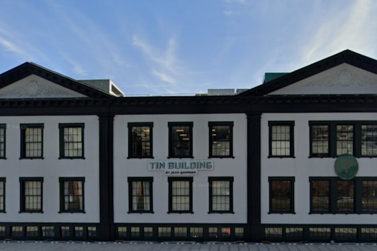 Tin Building by Jean-Georges Scales Back Amid Financial Strain, While T. Café Blossoms with Spring Pastries in NYC