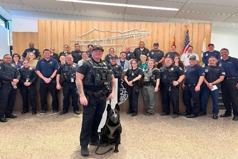 Tolleson Celebrates Retiring K-9 Hero Sem for Remarkable Service in Law Enforcement