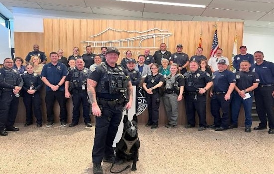 Tolleson Celebrates Retiring K-9 Hero Sem for Remarkable Service in Law Enforcement