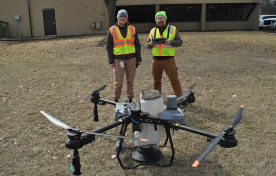 Twin Cities' Metropolitan Mosquito Control District Deploys Drones to Target Early Mosquito Breeding Grounds