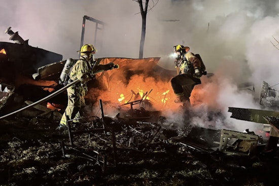 Two Dogs Perish, Dual Residences Destroyed in Devastating Arlington Township Fire Near Bangor