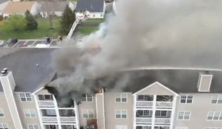 Two Hospitalized, Dozens Displaced After Southeast Indianapolis Apartment Fire