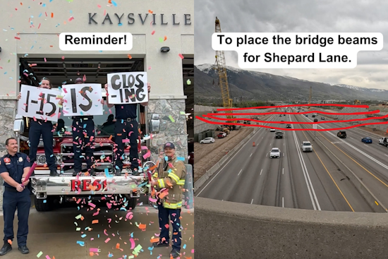UDOT Announces Nighttime I-15 Closures Between Farmington and Kaysville, Urges Commuters to Plan Ahead