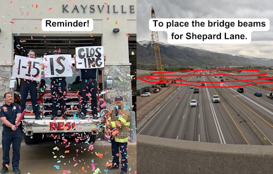 UDOT Announces Nighttime I-15 Closures Between Farmington and Kaysville, Urges Commuters to Plan Ahead