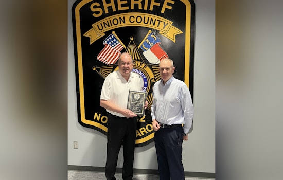 Union County Honors Deputy Neal McCann for 18 Years of Dedicated Service at Retirement Ceremony