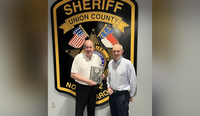 Union County Honors Deputy Neal McCann for 18 Years of Dedicated Service at Retirement Ceremony