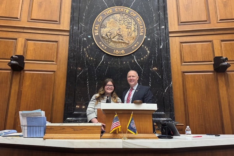 University of Tennessee-Knoxville Alumna Chloey Sabens Completes Impactful Legislative Internship at Indiana Statehouse
