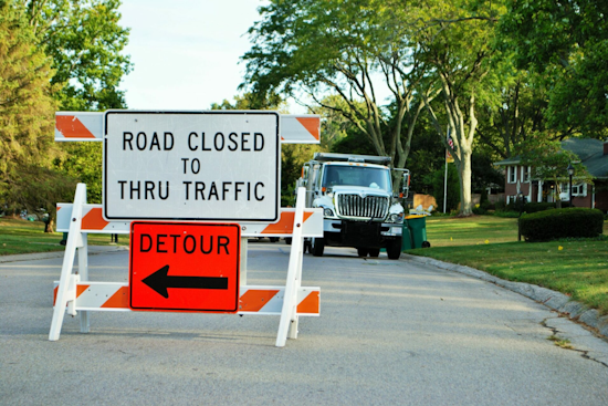 Upper Arlington Commuters Diverted as Public Works Repairs Storm-Damaged North Parkway Drive