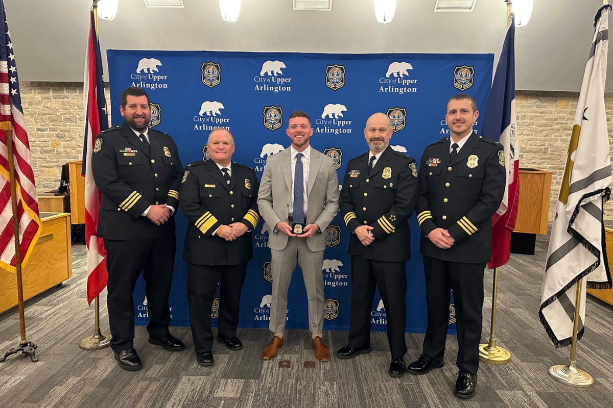 Upper Arlington Police Division Welcomes Former Toledo Officer