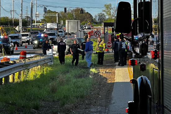 US-23 Reopens in South Columbus After Cleanup from Semi and Pickup Truck Crash