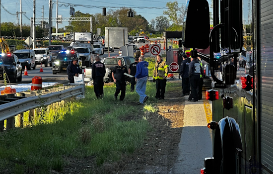 US-23 Reopens in South Columbus After Cleanup from Semi and Pickup Truck Crash