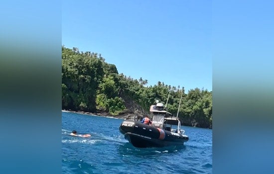 US Coast Guard and American Samoa Agencies Team Up for Maritime Law Enforcement and Daring Ocean Rescue