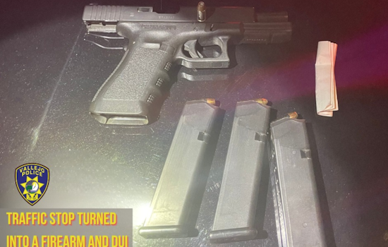 Vallejo Police Thwart Possible Crisis, Arrest DUI Suspect with Concealed Firearm and Body Armor