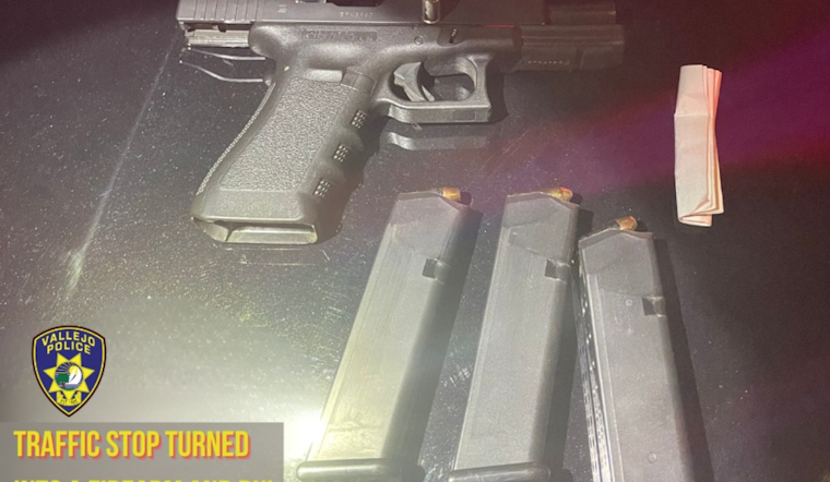 Vallejo Police Thwart Possible Crisis, Arrest DUI Suspect with Concealed Firearm and Body Armor