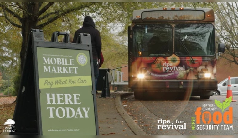 Wake Forest Welcomes Return of NCFST Mobile Grocery Market with Wellness Services on April 24