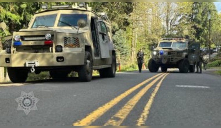 Wanted Washington Man Arrested After Peaceful End to Standoff in Clackamas County