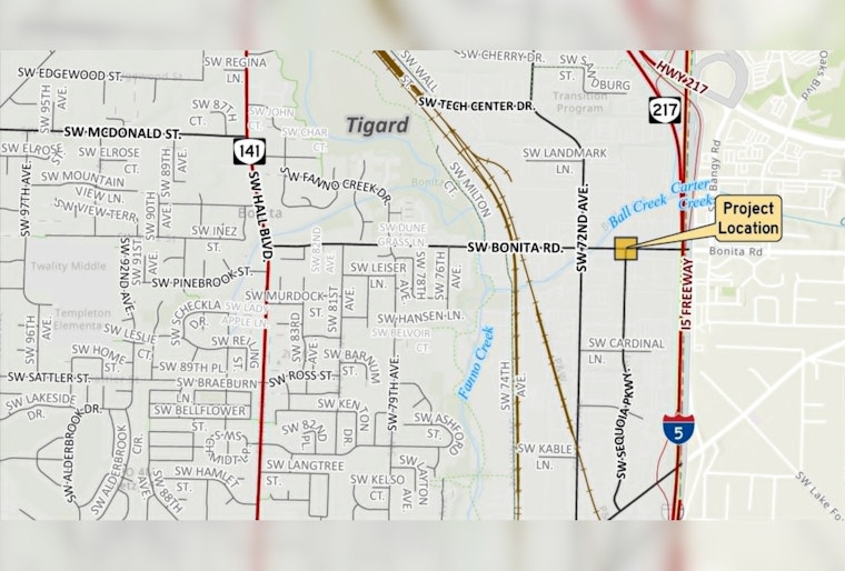 Washington County Invites Public Input on Bonita Road-Sequoia Parkway Traffic Signal Project