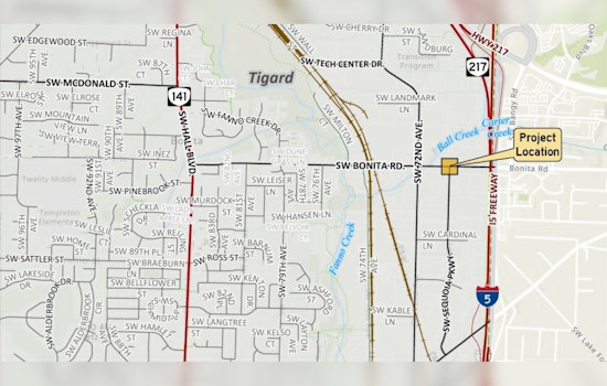 Washington County Invites Public Input on Bonita Road-Sequoia Parkway Traffic Signal Project